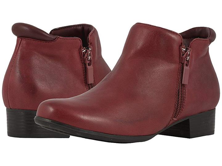 Trotters Major (dark Red) Women's Boots