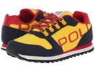 Polo Ralph Lauren Kids Oryion Ii (little Kid/big Kid) (navy/yellow) Boy's Shoes