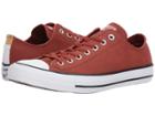 Converse Chuck Taylor(r) All Star(r) Fashion Leather Ox (mars Stone/black/white) Shoes