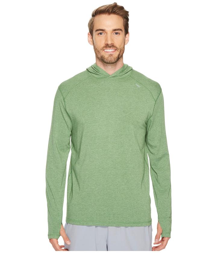 Tasc Performance Carrollton L/s Hoodie (mossy Heather) Men's Sweatshirt