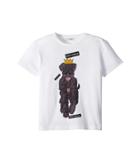 Dolce & Gabbana Kids T-shirt (toddler/little Kids) (white Print) Boy's Clothing
