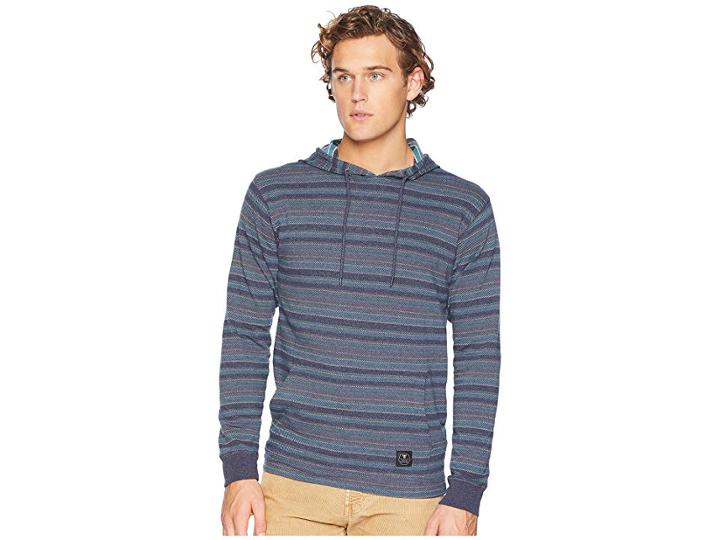 Vissla Reverb Pullover Hoodie (dark Naval Heather) Men's Sweatshirt