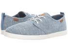 Reef Landis Tx (blue Chambray) Men's Lace Up Casual Shoes