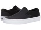 Vans Classic Slip-ontm ((surplus Nylon) Black) Skate Shoes