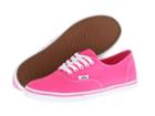Vans Authentic Lo Pro ((neon) Pink Glo) Skate Shoes