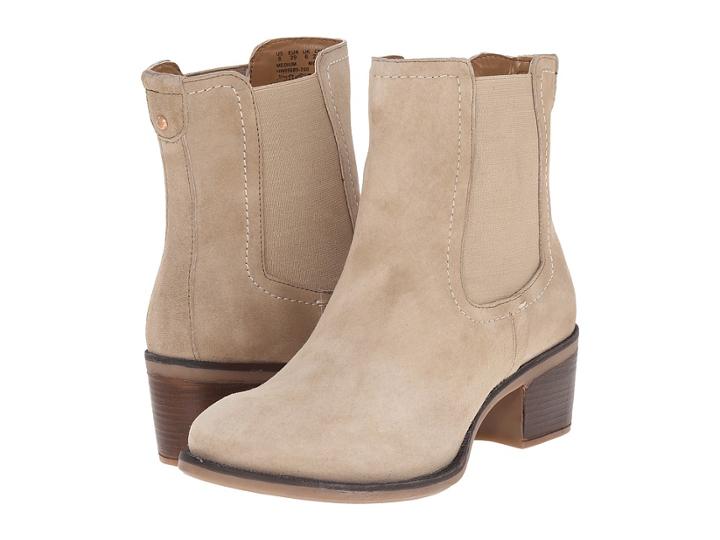 Hush Puppies Landa Nellie (light Taupe Suede) Women's Pull-on Boots