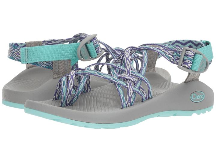 Chaco Zx/3tm Classic (aqua Mint) Women's Sandals