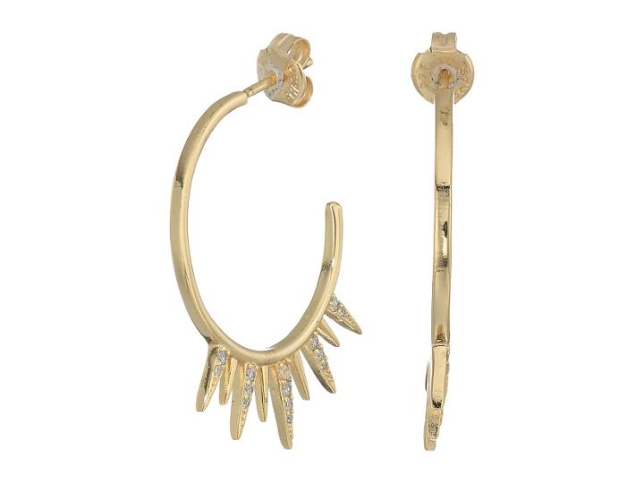 Shashi Arusha Hoop Earrings (gold 1) Earring