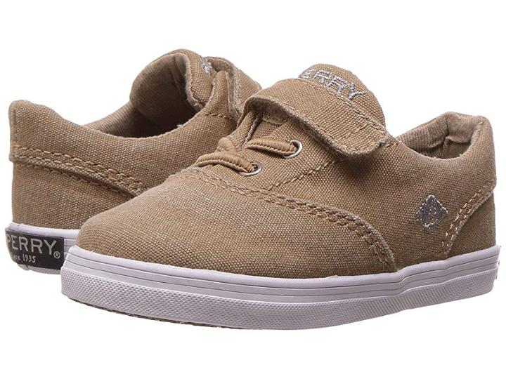 Sperry Kids Wahoo Crib (infant/toddler) (khaki) Boys Shoes