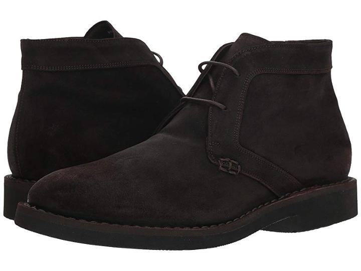 Canali Lace-up Ankle Boot (brown) Men's Boots
