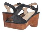 Cordani Zorelle (blue Nubuck) Women's 1-2 Inch Heel Shoes