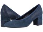 Vaneli Debora (navy Suede/matching Miniliz Print) Women's Shoes