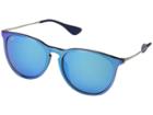 Ray-ban 0rb4171f (transparent Grey/light Blue External) Fashion Sunglasses