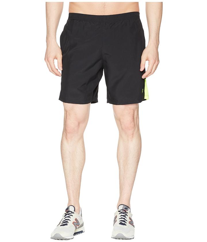 New Balance Accelerate 7 Shorts (hi-lite/black) Men's Shorts