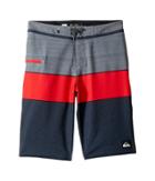 Quiksilver Kids Everyday Blocked Vee Boardshorts (big Kids) (black) Boy's Swimwear