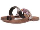 Volatile Astrid (orange/multi) Women's Sandals