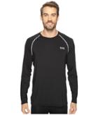 Tyr Long Sleeve Rashguard (black) Men's Swimwear