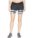 Adidas Outdoor Agravic 2-in-1 Parley Shorts (black) Women's Shorts