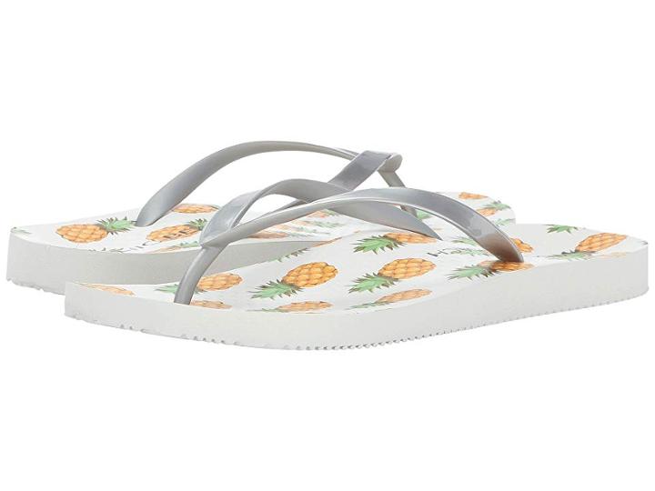 Vionic Beach Noosa (silver Pineapple) Women's Sandals