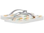 Vionic Beach Noosa (silver Pineapple) Women's Sandals