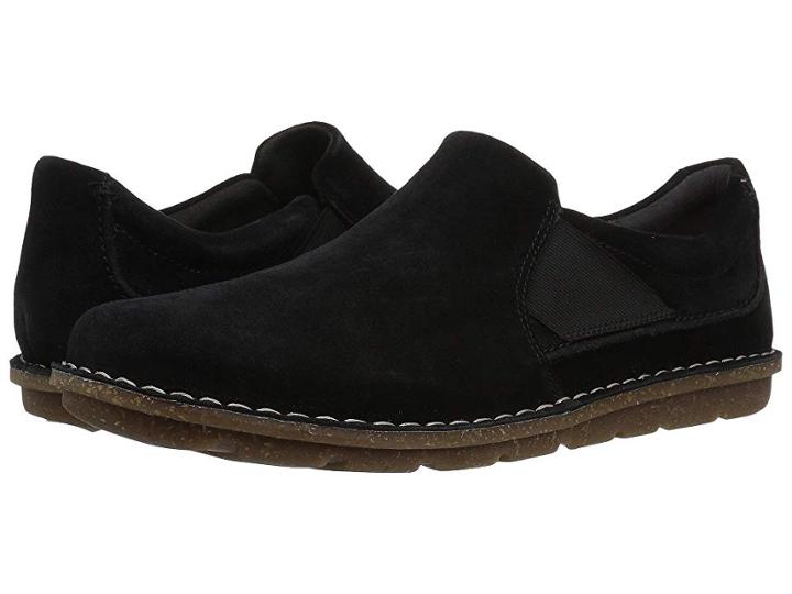 Clarks Tamitha Gwyn (black Suede) Women's  Shoes