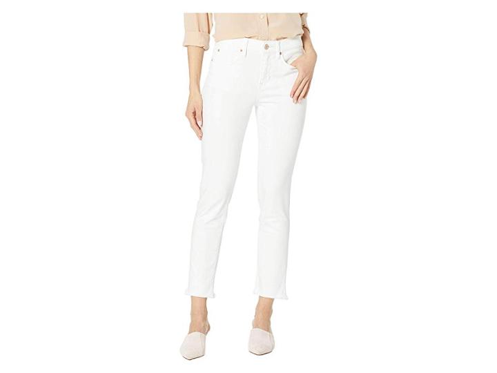 Nicole Miller New York Soho High-rise Crop Skinny (white) Women's Jeans