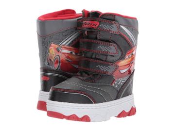 Josmo Kids Cars Snow Boot (toddler/little Kid) (grey/red) Boys Shoes