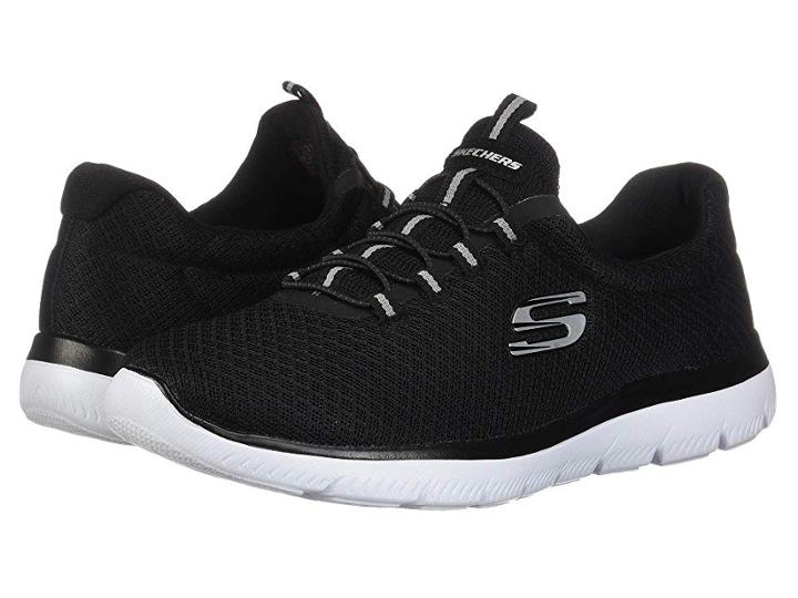 Skechers Summits (black/white) Women's Shoes