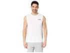 Adidas Designed 2 Move Sleeveless 3-stripes Top (white) Men's Sleeveless