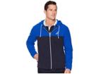 Nautica Blocked Nautex Fleece 1/4 Zip (bright Cobalt) Men's Fleece