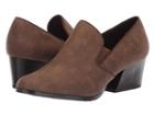 Soft Style Graze (dark Brown Nubuck) Women's 1-2 Inch Heel Shoes