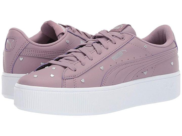 Puma Vikky Stacked Studs (elderberry/elderberry) Women's Shoes
