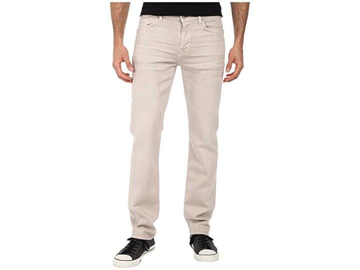 7 For All Mankind Slimmy In Total Twill (light Khaki) Men's Casual Pants