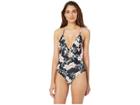 Rip Curl Nalu Cheeky One-piece (black) Women's Swimsuits One Piece