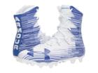 Under Armour Ua Highlight Mc (white/team Royal) Men's Cleated Shoes