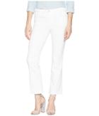 J Brand Selena Mid-rise Crop Boot In Blanc (blanc) Women's Jeans