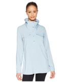 Mountain Hardwear Citypasstm Long Sleeve Popover (storm Cloud) Women's Long Sleeve Button Up