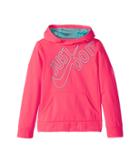 Nike Kids Therma Pullover Training Hoodie (little Kids/big Kids) (racer Pink/light Aqua) Girl's Sweatshirt
