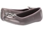 Michael Michael Kors Kids Tori Rochester (little Kid/big Kid) (pewter) Girl's Shoes