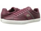 Lacoste Fairlead 416 1 (dark Red) Men's Shoes