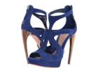 Alexander Mcqueen Horn Heel Sandal (azul) High Heels