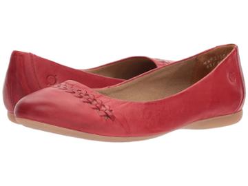 Born Madeleine (rose Full Grain Leather) Women's Flat Shoes