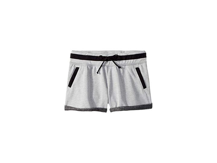 Bloch Kids Terry Shorts (little Kids/big Kids) (grey) Girl's Shorts