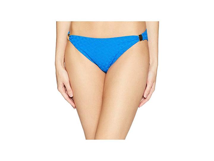Bleu Rod Beattie Hipster W/ Gold Hardware (ocean Tropic Bleu) Women's Swimwear