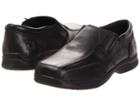 Kenneth Cole Reaction Kids Check N Check (little Kid/big Kid) (black Leather) Boy's Shoes