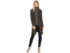 Tribal Long Sleeve Studded Cardigan (loden) Women's Sweater