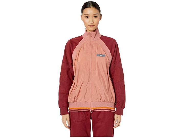 Adidas By Stella Mccartney Training Track Top Cz3959 (raw Pink/noble Maroon) Women's Clothing