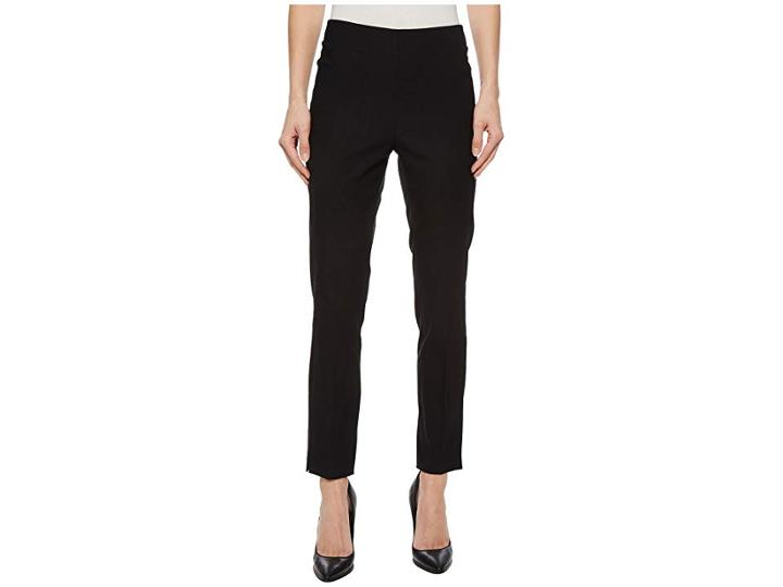 Tribal Stretch Bengaline 28 Pull-on Ankle Pants (black) Women's Casual Pants