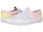 Vans Kids Classic Slip-on (little Kid/big Kid) ((charms) Embroidery/multi) Girls Shoes