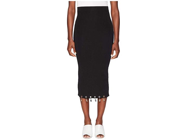 Versus Versace Gonna Maglia Donna Skirt (black) Women's Skirt